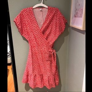 OLD NAVY wrap around dress